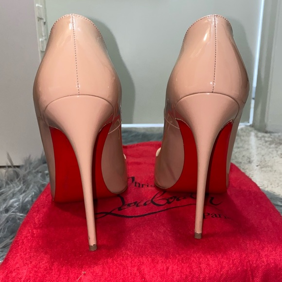 Christian Louboutin So Kate 120mm Pump Nude Patent - Picture 5 of 6